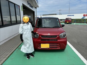 アルト　納車させて頂きました！
